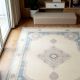Handknotted Oushak Wool Rug A Light